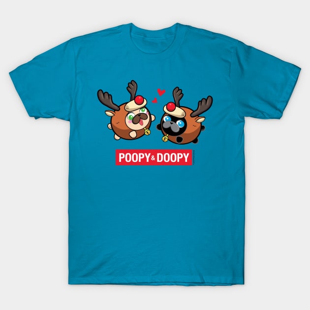 Poopy and Doopy ™ Happy Holidays T-Shirt by Poopy_And_Doopy